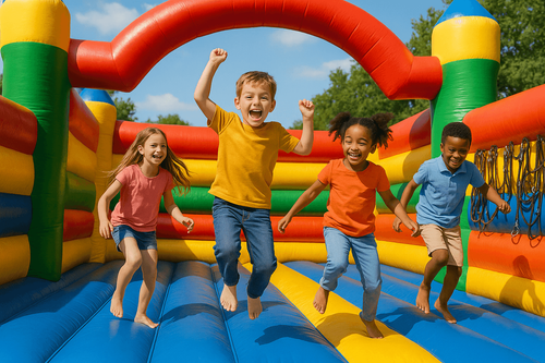 Buntes Kinderprogramm Logo